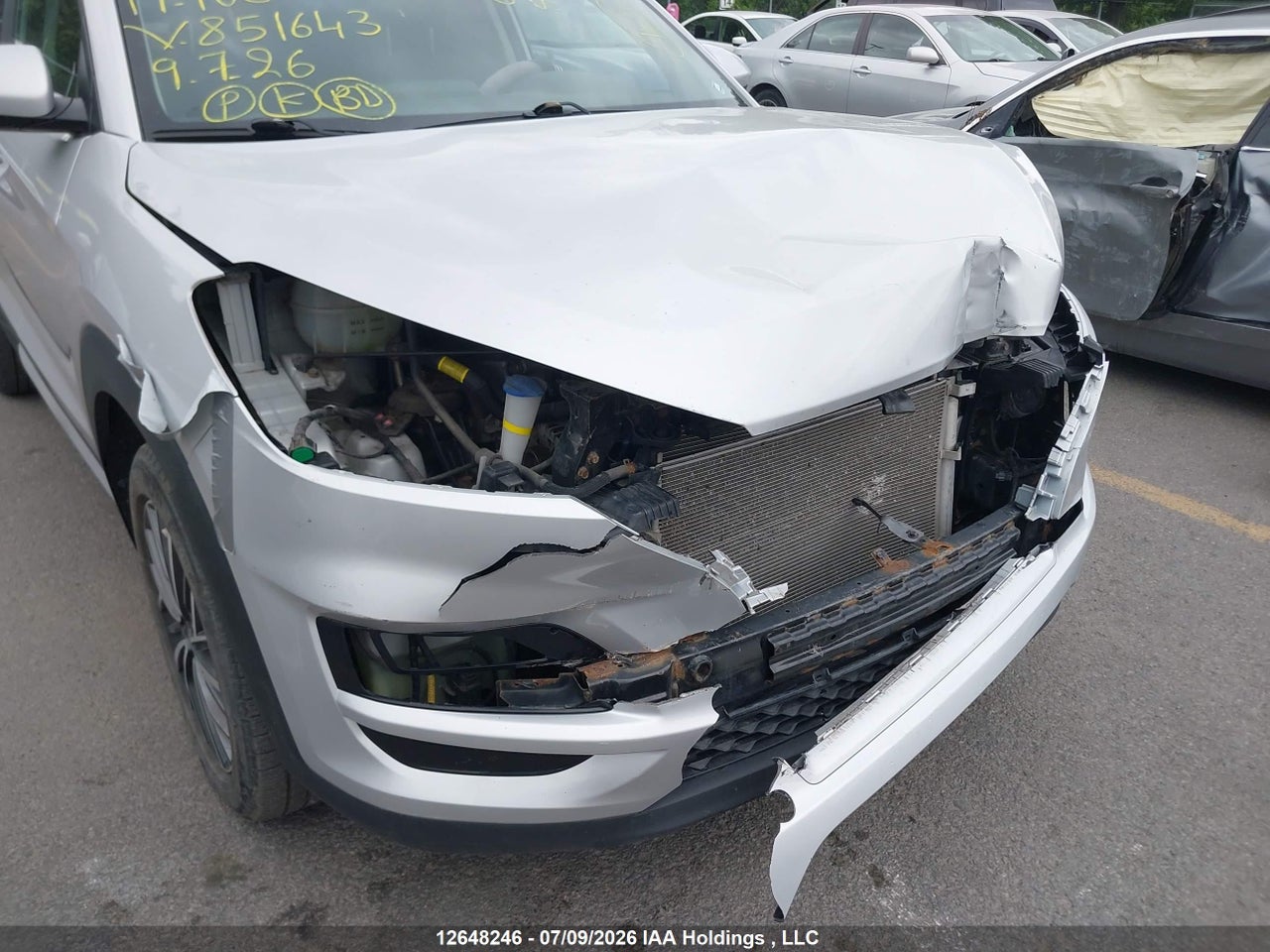 2019 HYUNDAI TUCSON ESSENTIAL W/SAFETY PACKAGE thumbnail 7
