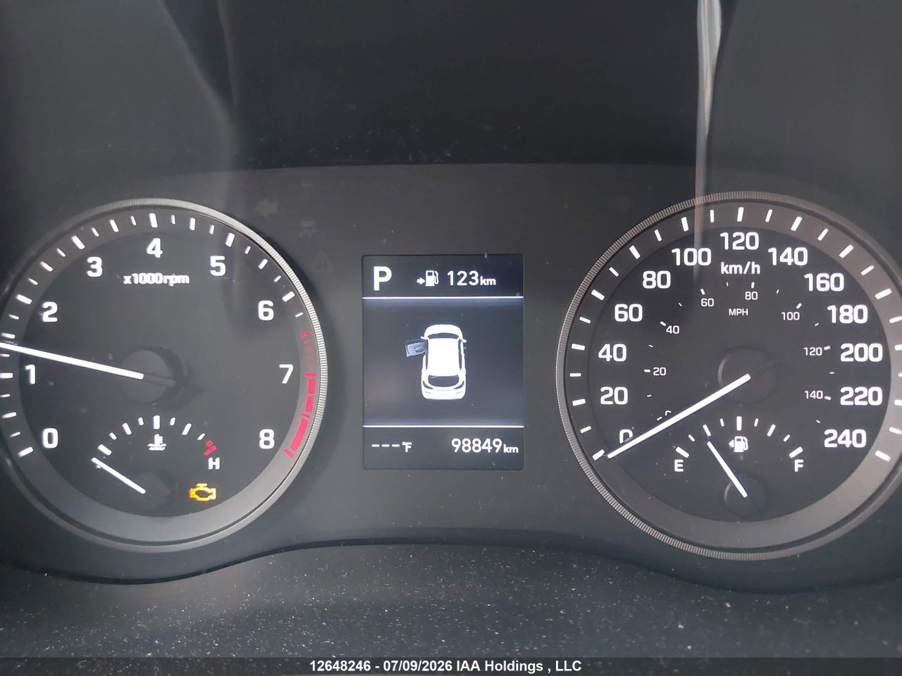 2019 HYUNDAI TUCSON ESSENTIAL W/SAFETY PACKAGE thumbnail 8