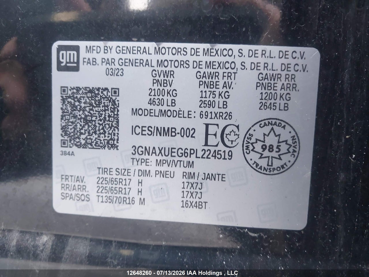 2023 CHEVROLET EQUINOX thumbnail 10