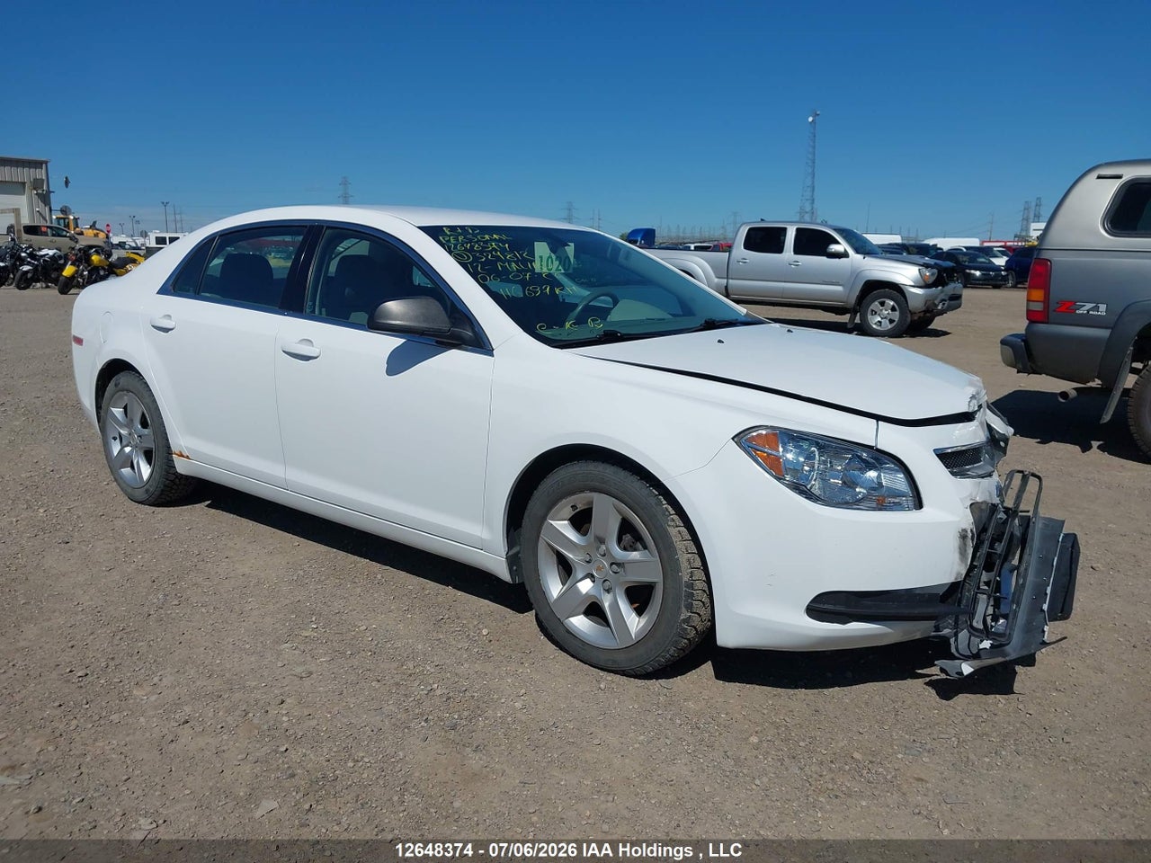 2012 CHEVROLET MALIBU LS thumbnail 2