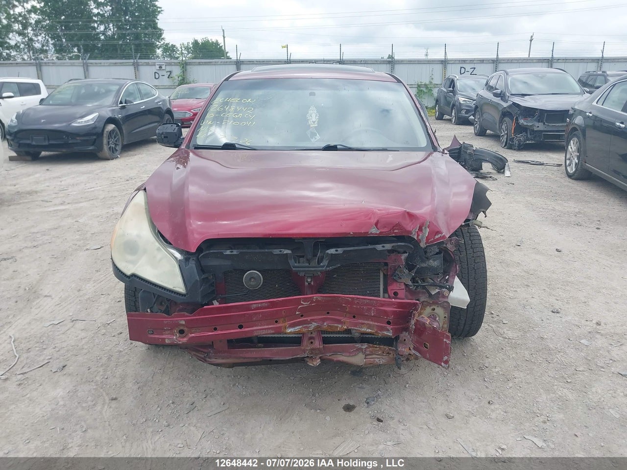 2010 SUBARU LEGACY 2.5I LIMITED thumbnail 12