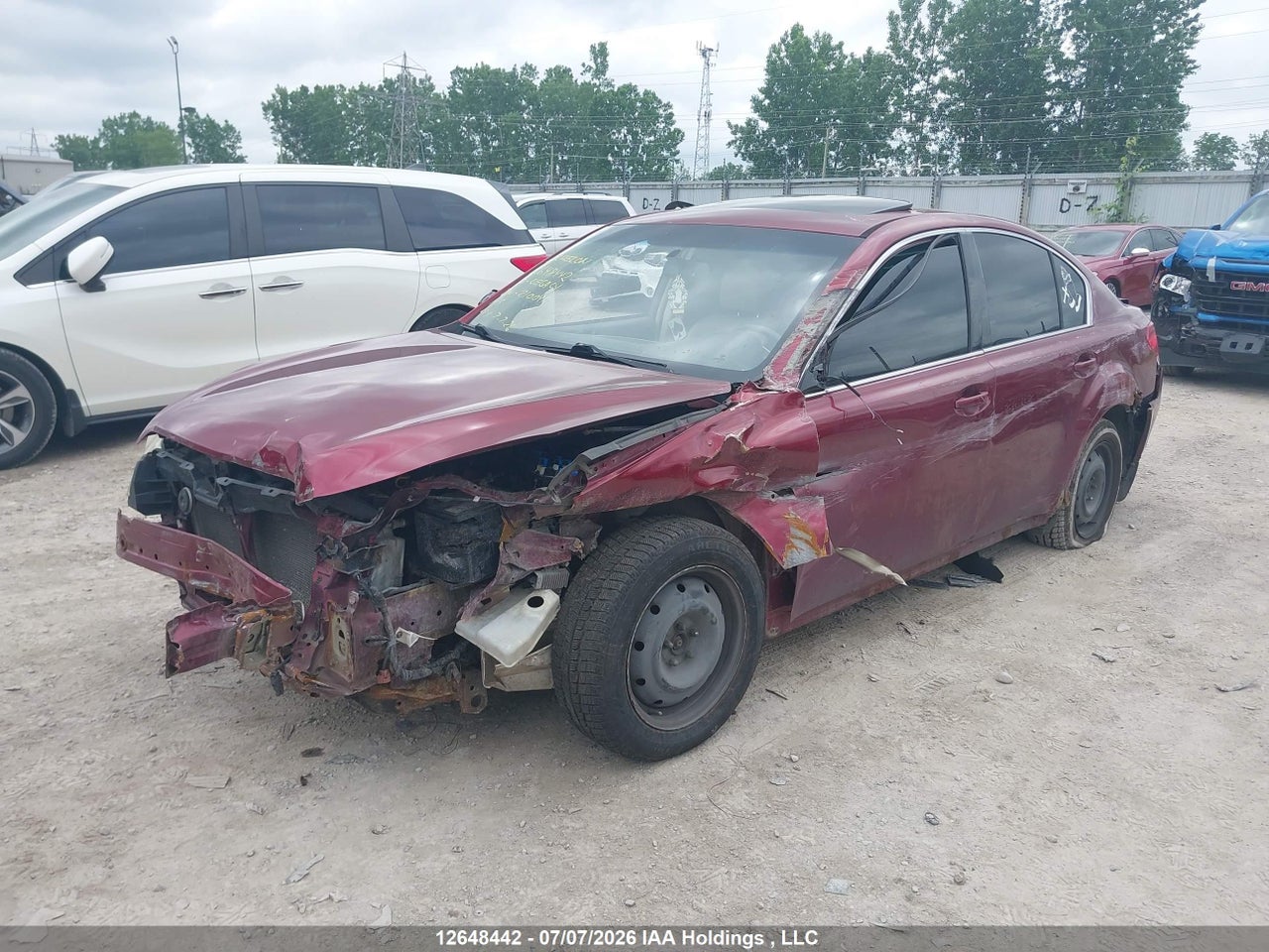 2010 SUBARU LEGACY 2.5I LIMITED thumbnail 3