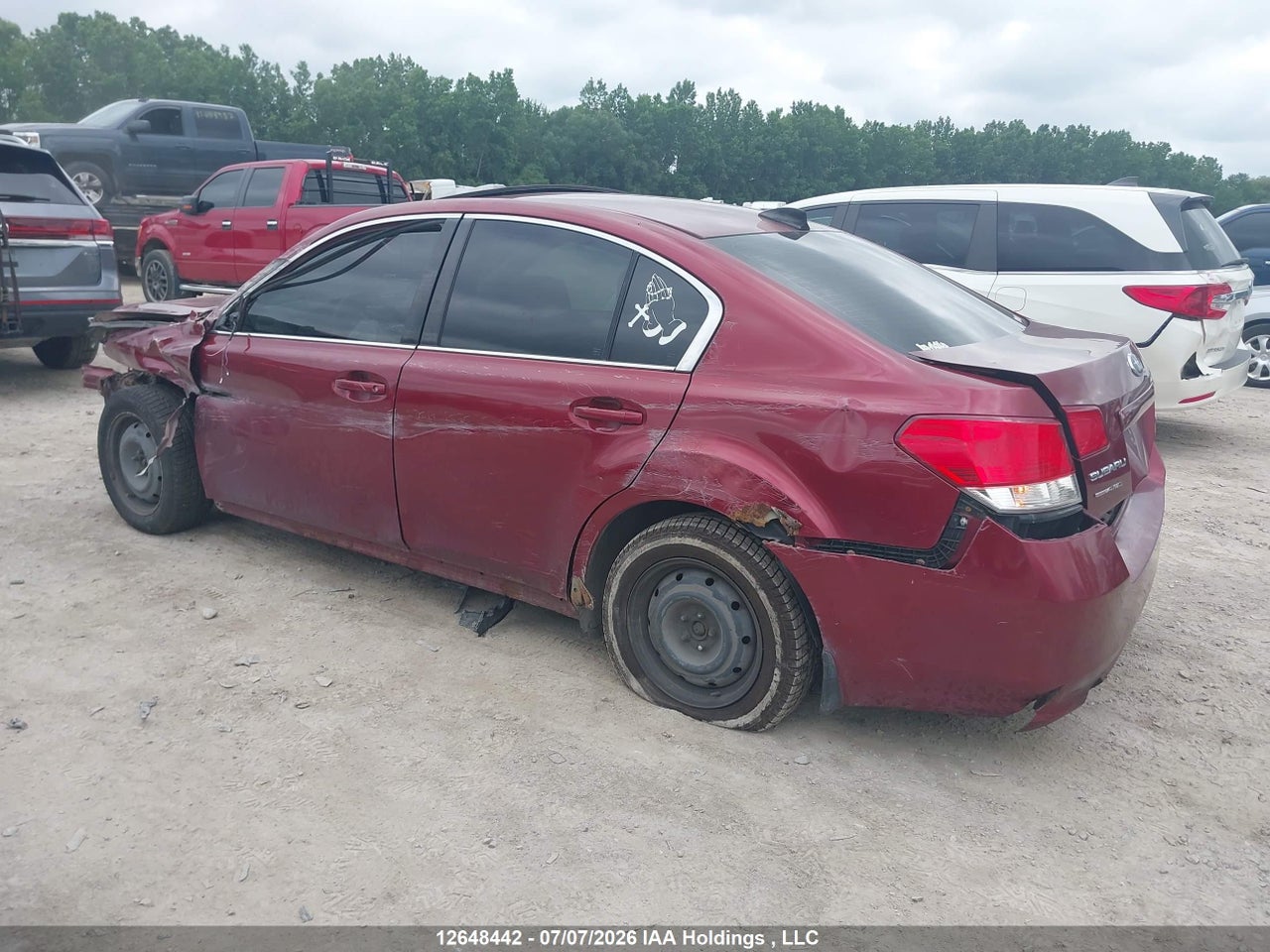 2010 SUBARU LEGACY 2.5I LIMITED thumbnail 4
