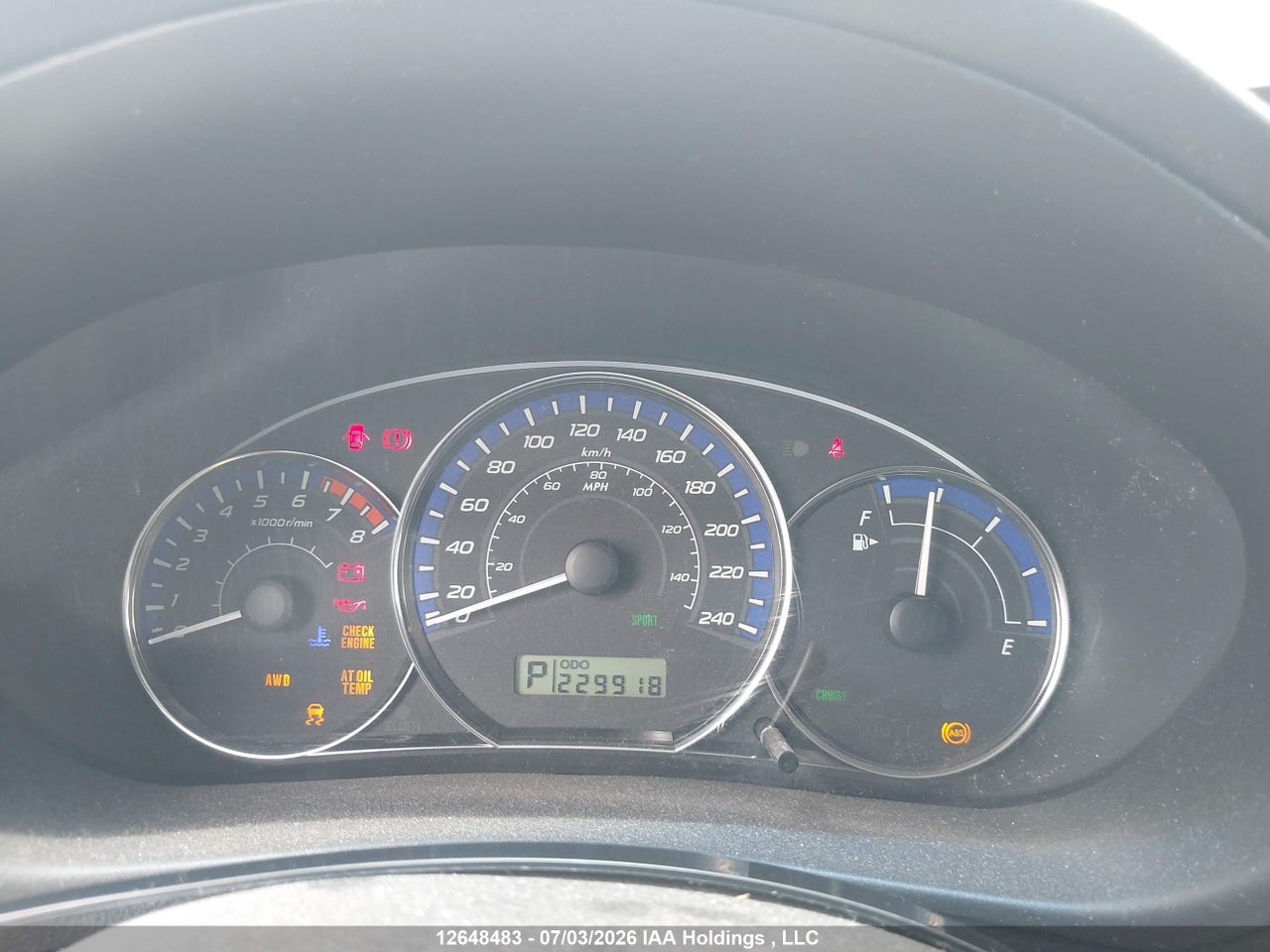 2011 SUBARU FORESTER 2.5X thumbnail 8