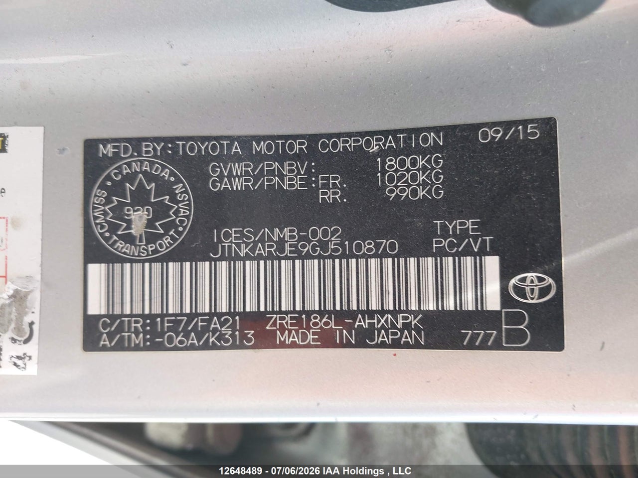 2016 SCION IM thumbnail 10
