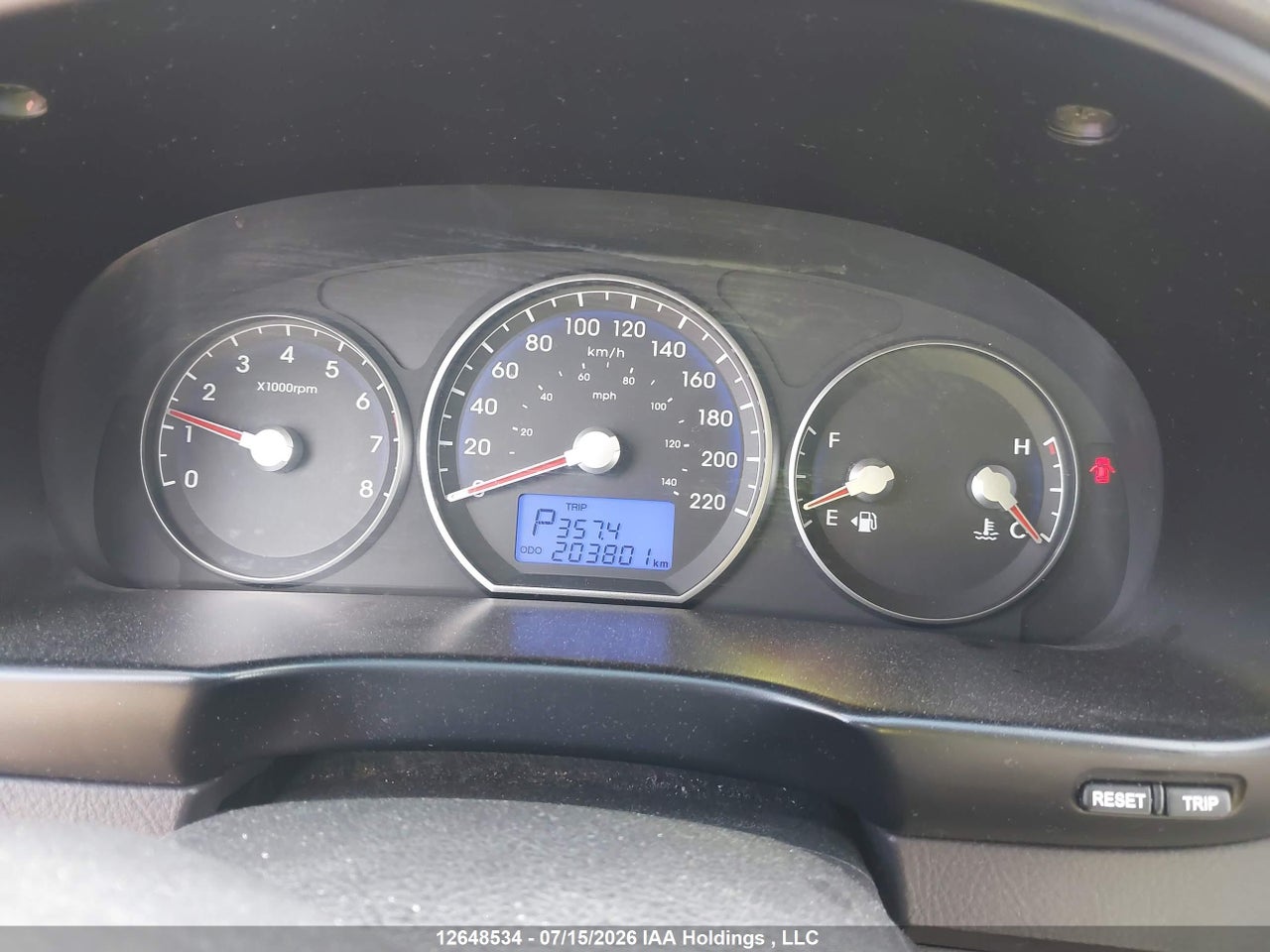 2011 HYUNDAI SANTA FE GL 2.4 PREMIUM thumbnail 8