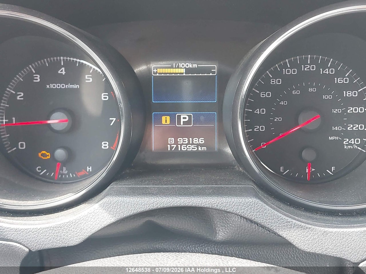 2015 SUBARU LEGACY 2.5I thumbnail 8