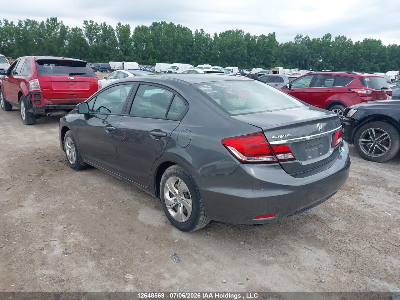 2013 HONDA CIVIC LX thumbnail 4