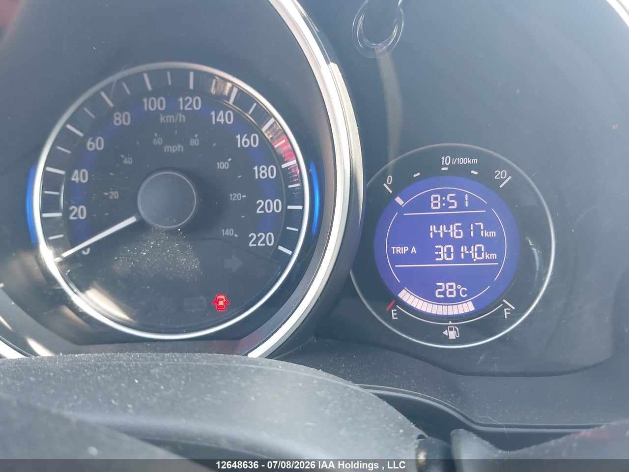 2016 HONDA FIT LX thumbnail 8