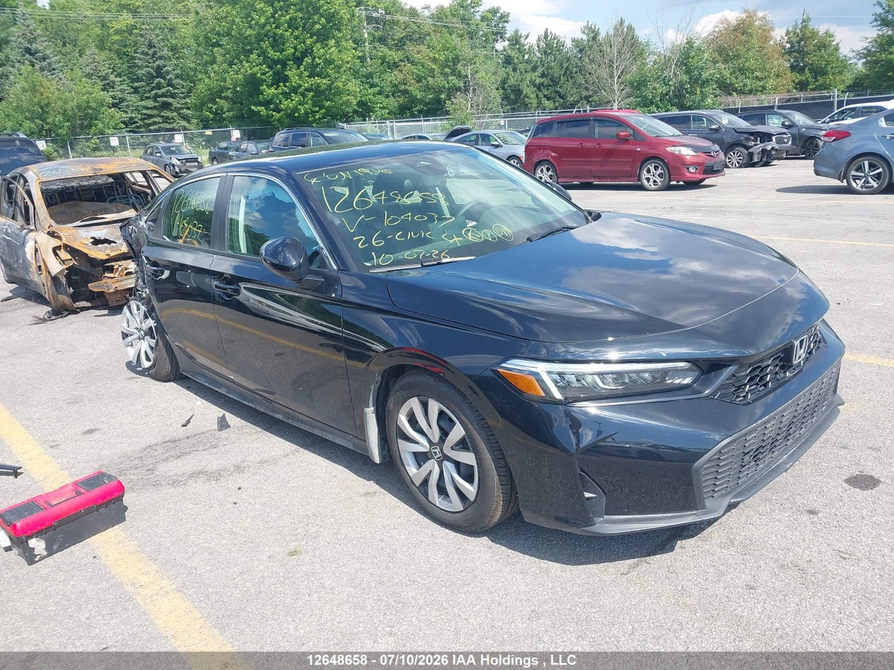 2026 HONDA CIVIC LX thumbnail 2