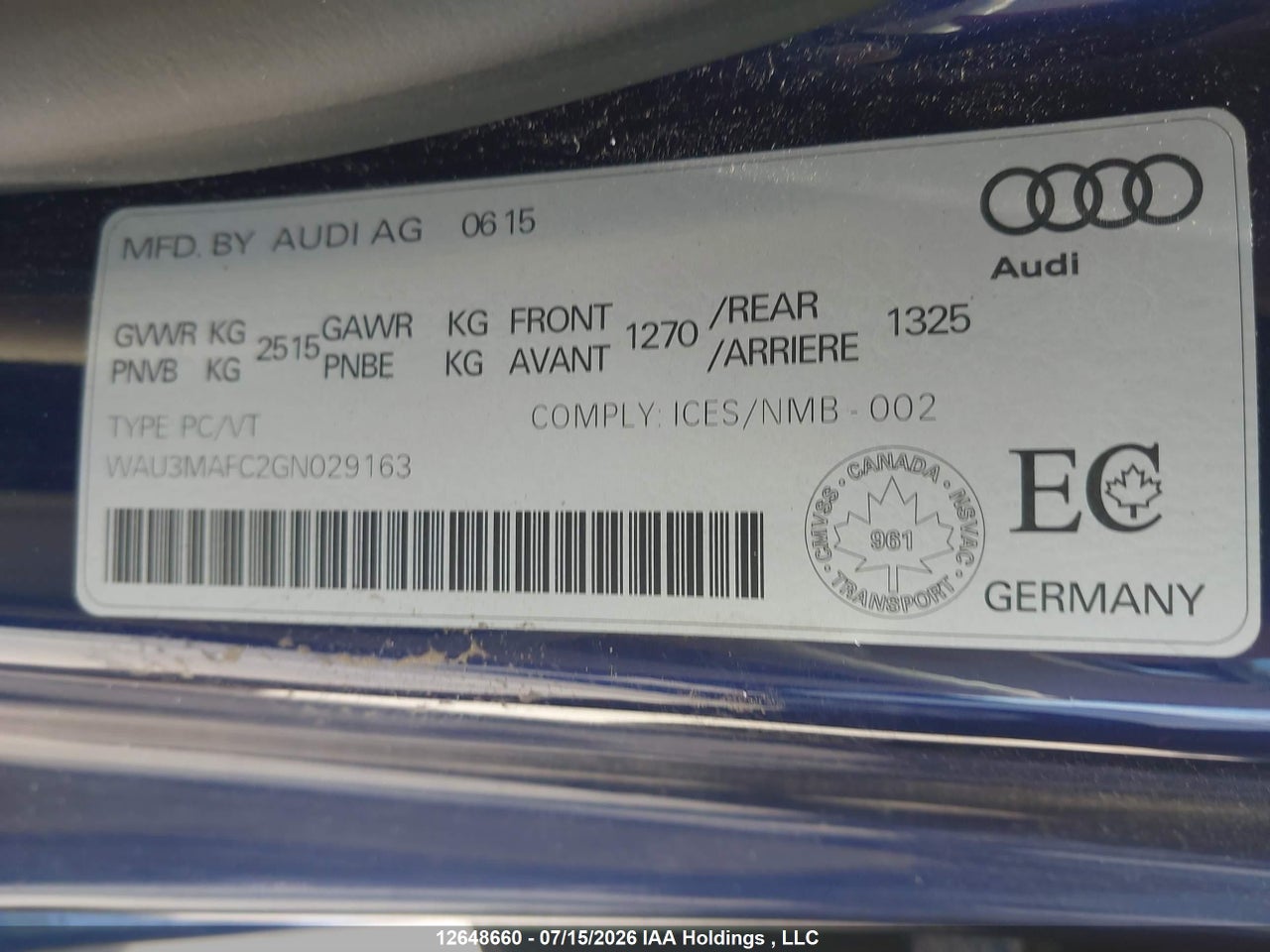 2016 AUDI A7 thumbnail 10