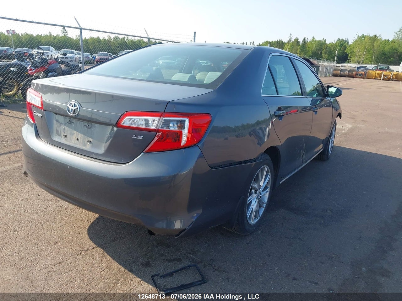 2014 TOYOTA CAMRY LE thumbnail 5