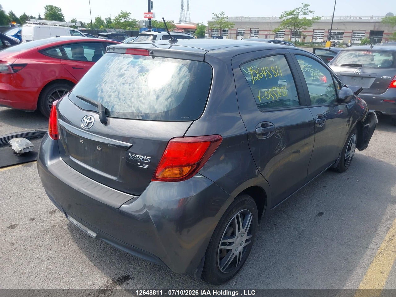 2015 TOYOTA YARIS LE thumbnail 5