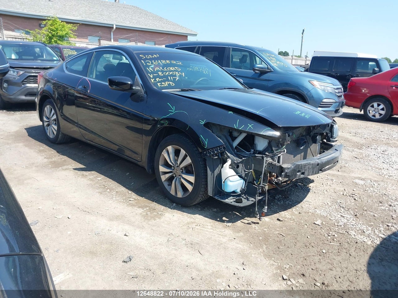 2011 HONDA ACCORD EX thumbnail 2