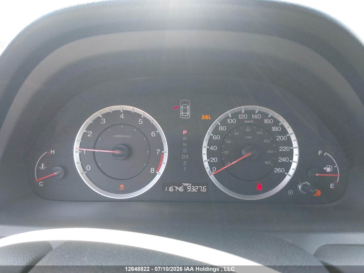 2011 HONDA ACCORD EX thumbnail 8