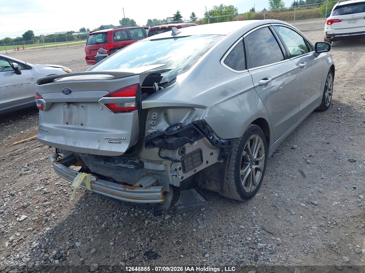 2020 FORD FUSION HYBRID TITANIUM thumbnail 5