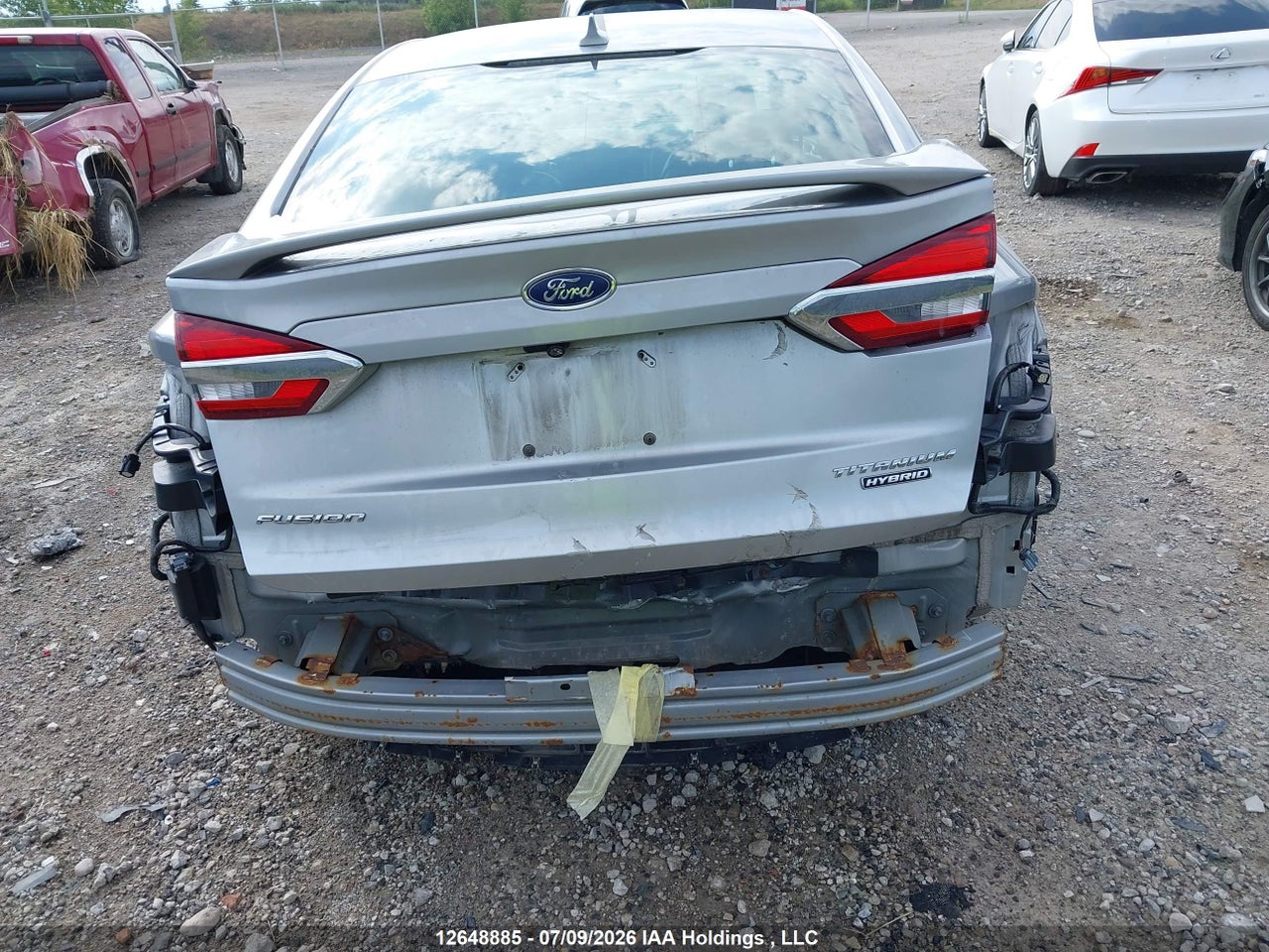 2020 FORD FUSION HYBRID TITANIUM thumbnail 7