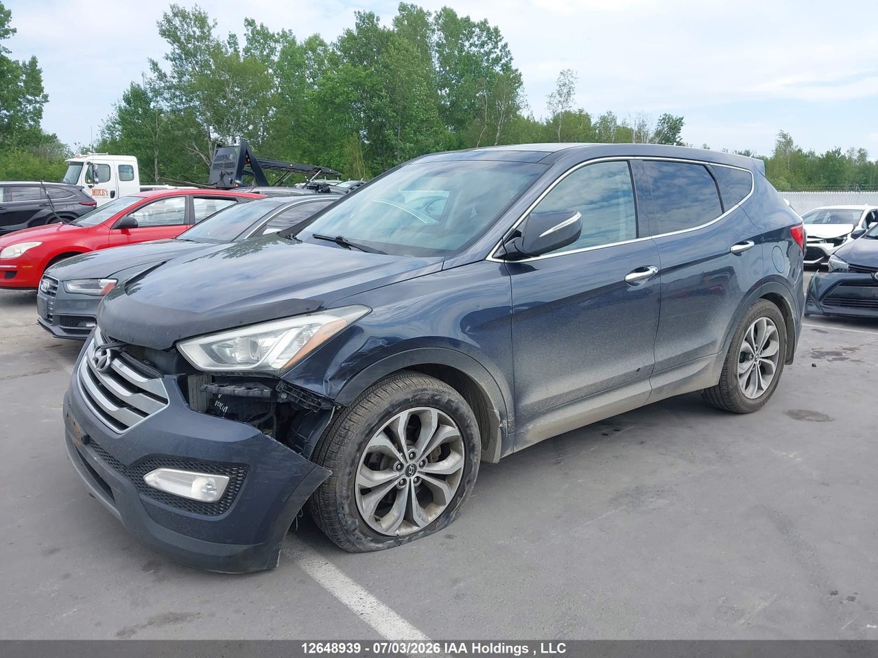2013 HYUNDAI SANTA FE SPORT 2.0T LIMITED thumbnail 3