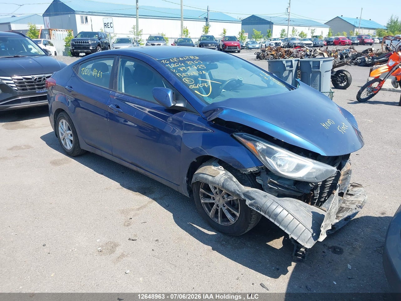 2016 HYUNDAI ELANTRA LE-R thumbnail 2