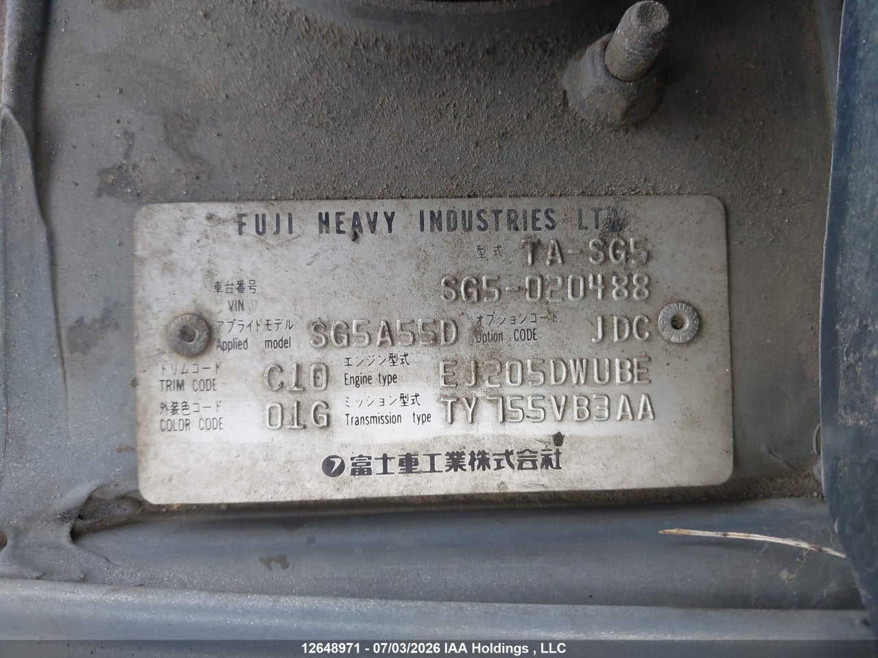 2002 SUBARU FORESTER XT thumbnail 10