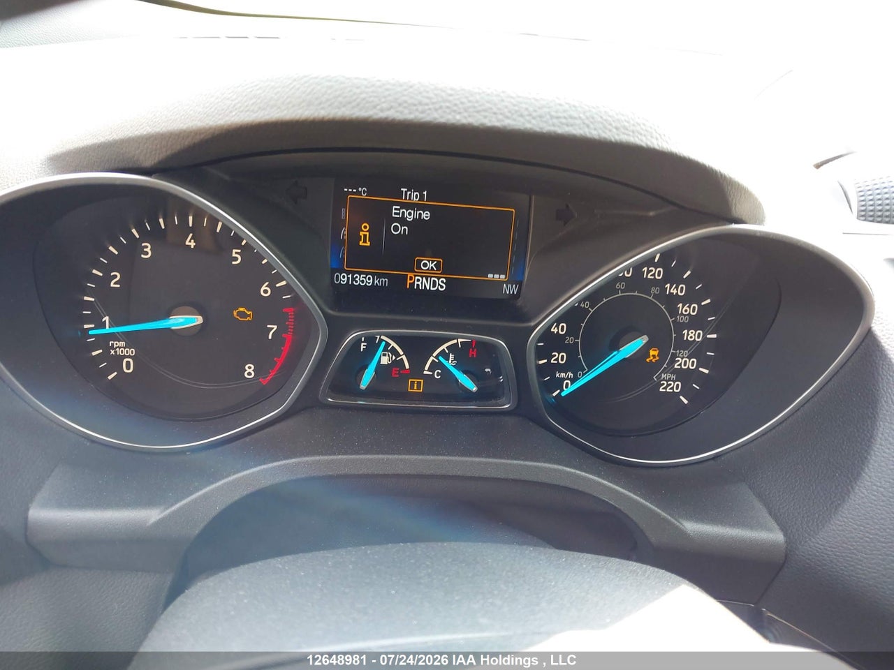 2017 FORD ESCAPE TITANIUM thumbnail 8