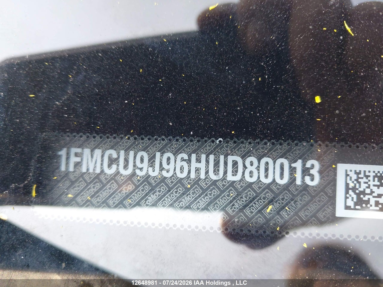 2017 FORD ESCAPE TITANIUM thumbnail 10