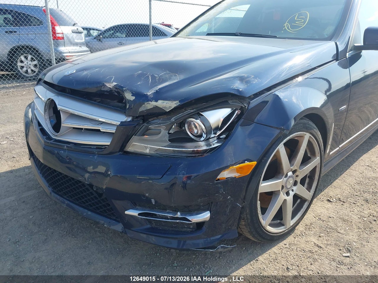 2012 MERCEDES BENZ C-CLASS thumbnail 7