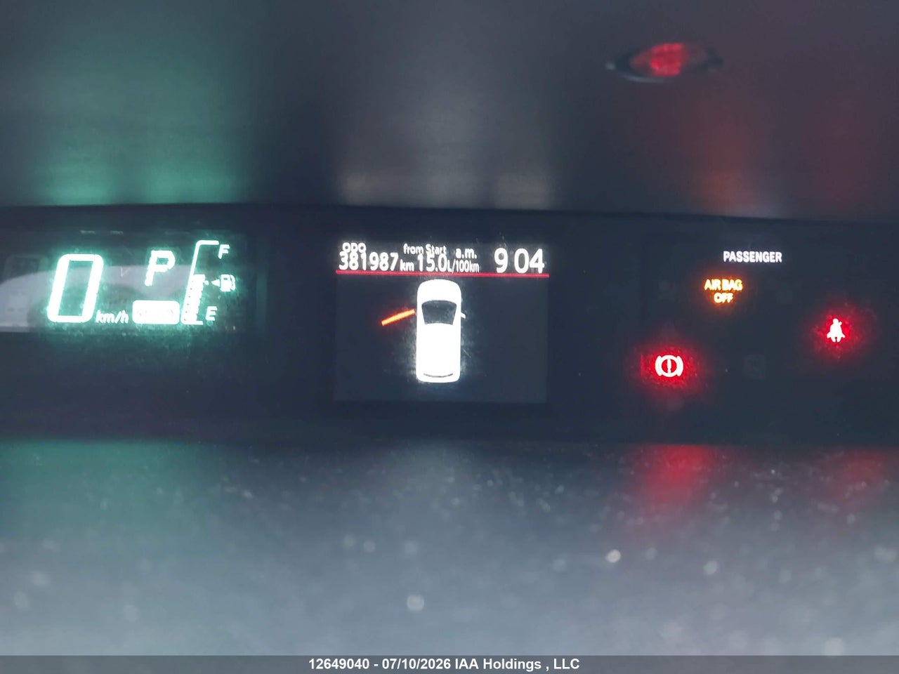 2012 TOYOTA PRIUS C TECHNOLOGY thumbnail 8