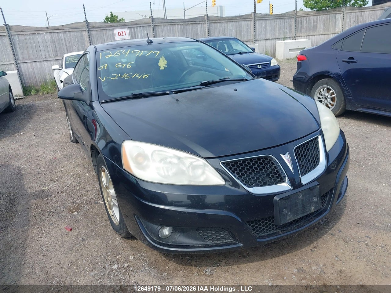 2009 PONTIAC G6 thumbnail 2