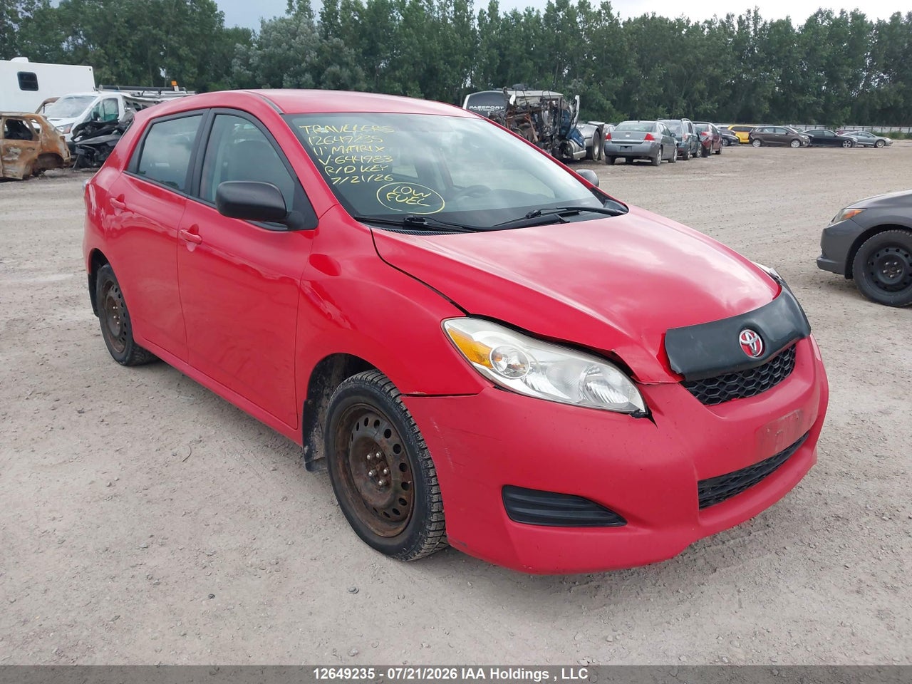 2011 TOYOTA MATRIX thumbnail 7