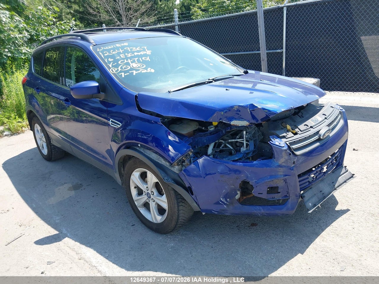 2016 FORD ESCAPE SE thumbnail 2