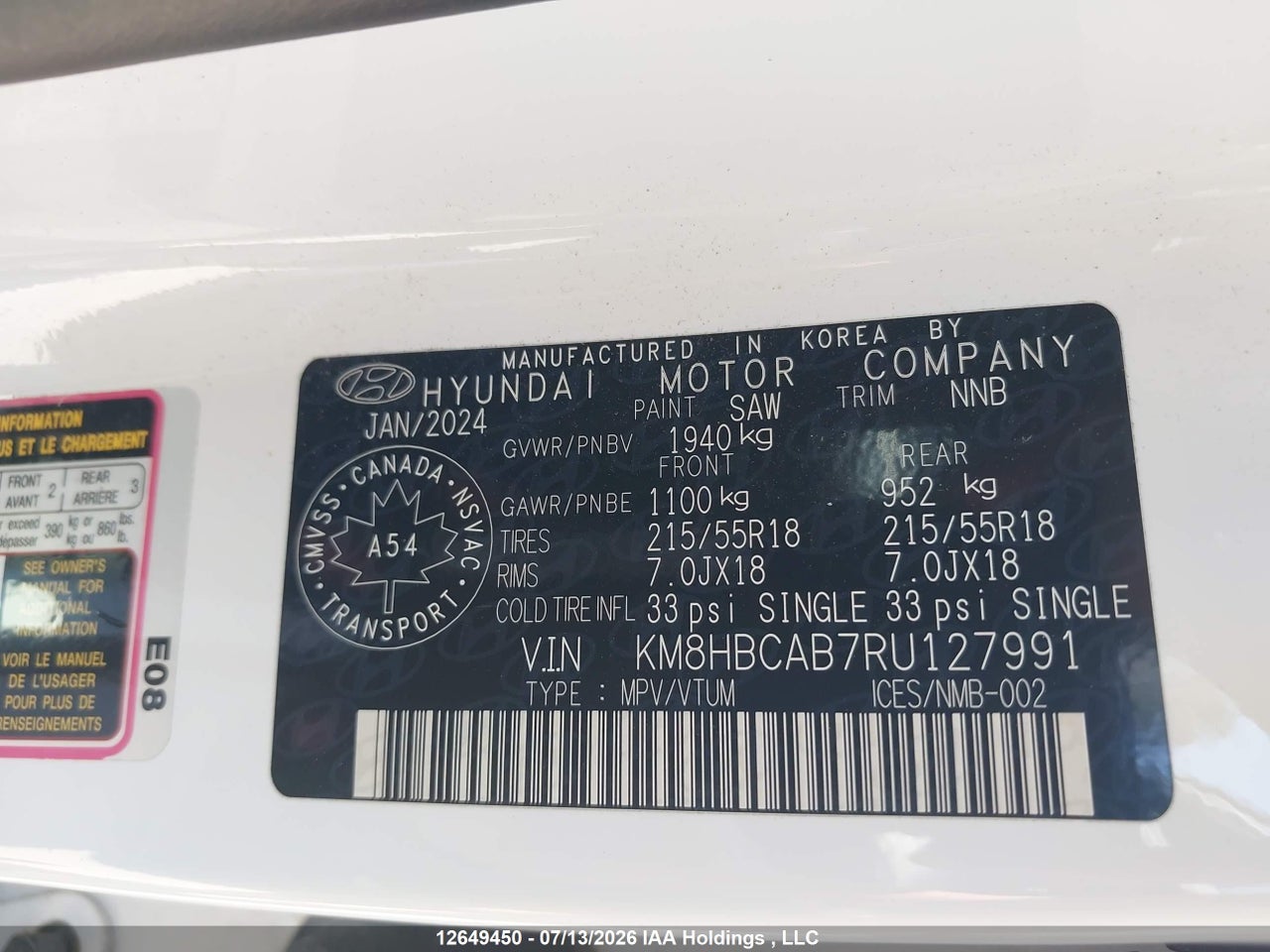 2024 HYUNDAI KONA SEL thumbnail 10