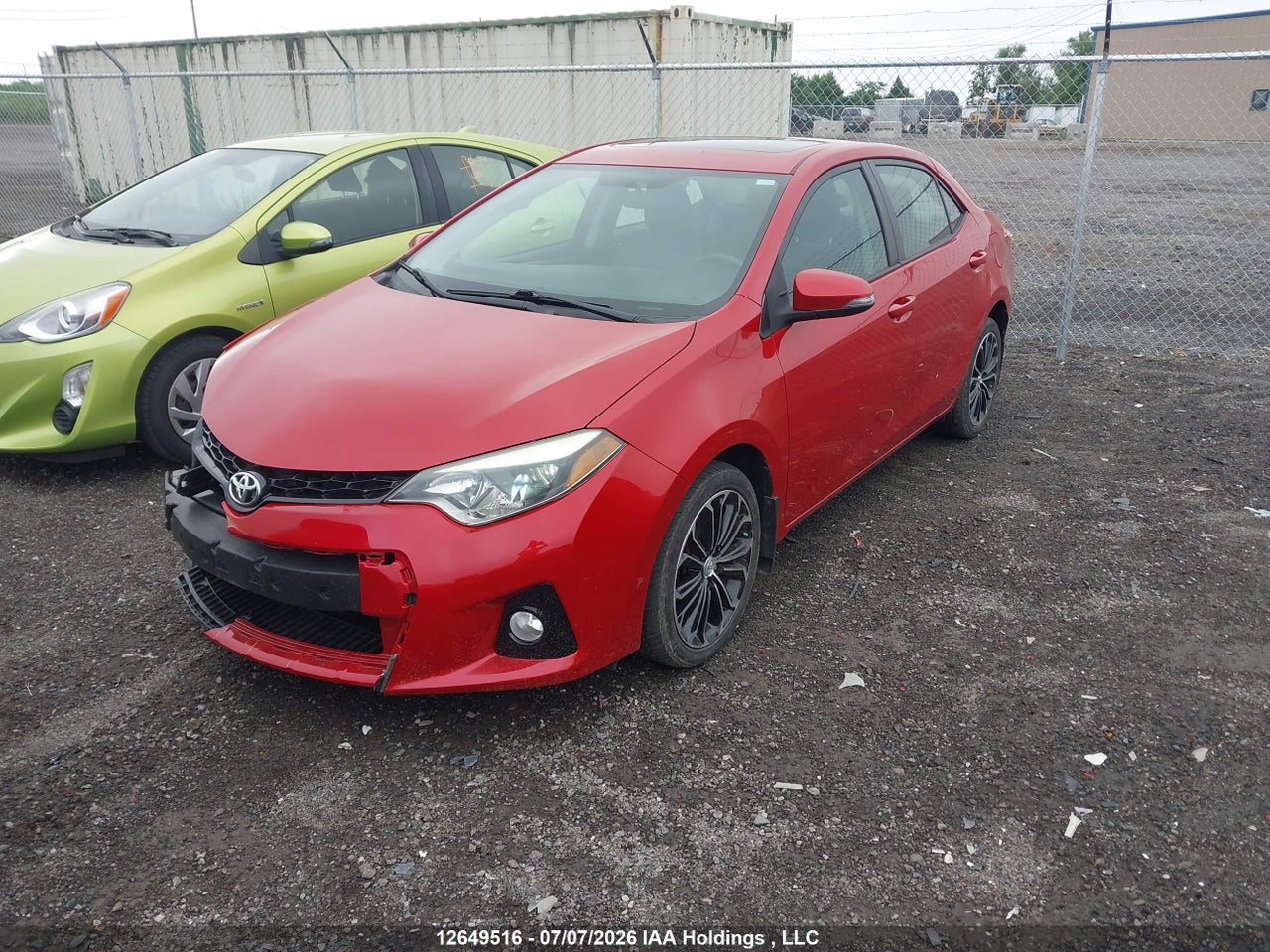2015 TOYOTA COROLLA S thumbnail 3