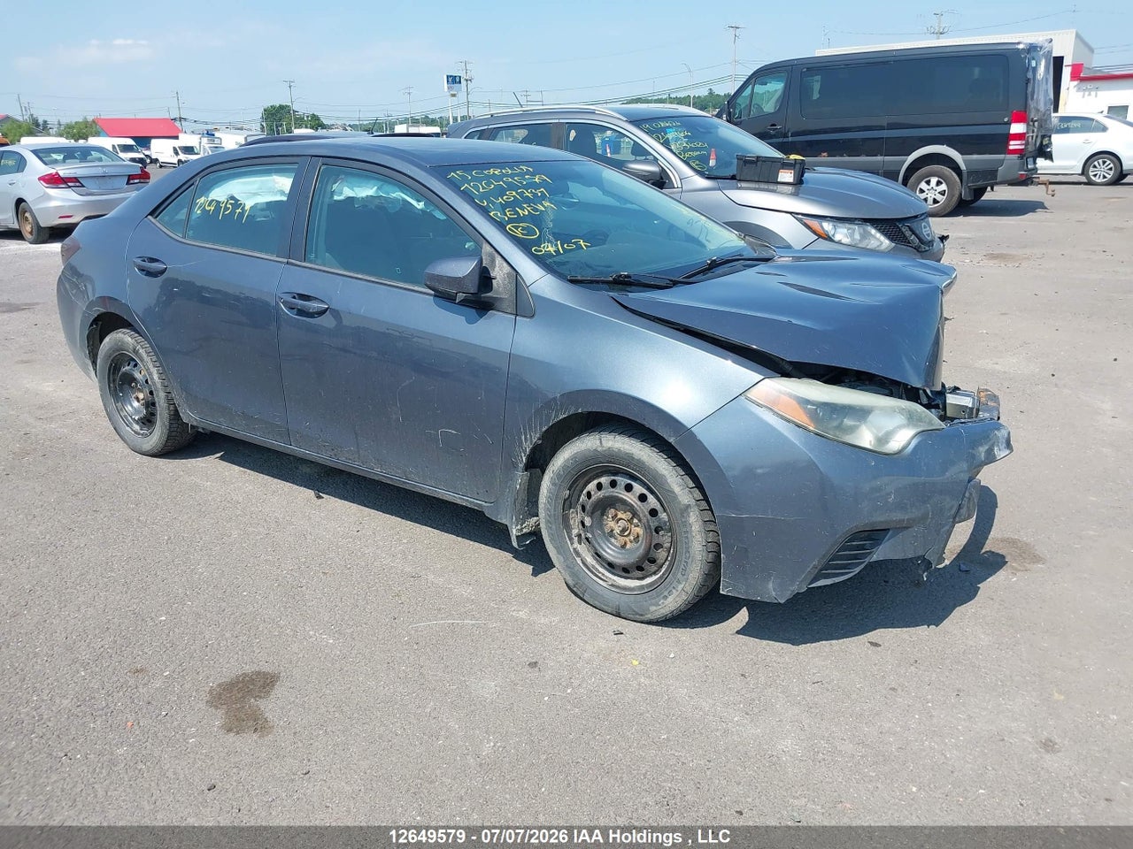 2015 TOYOTA COROLLA CE thumbnail 2