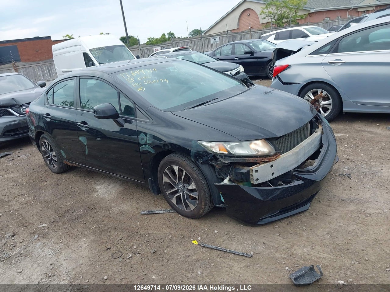 2013 HONDA CIVIC thumbnail 2