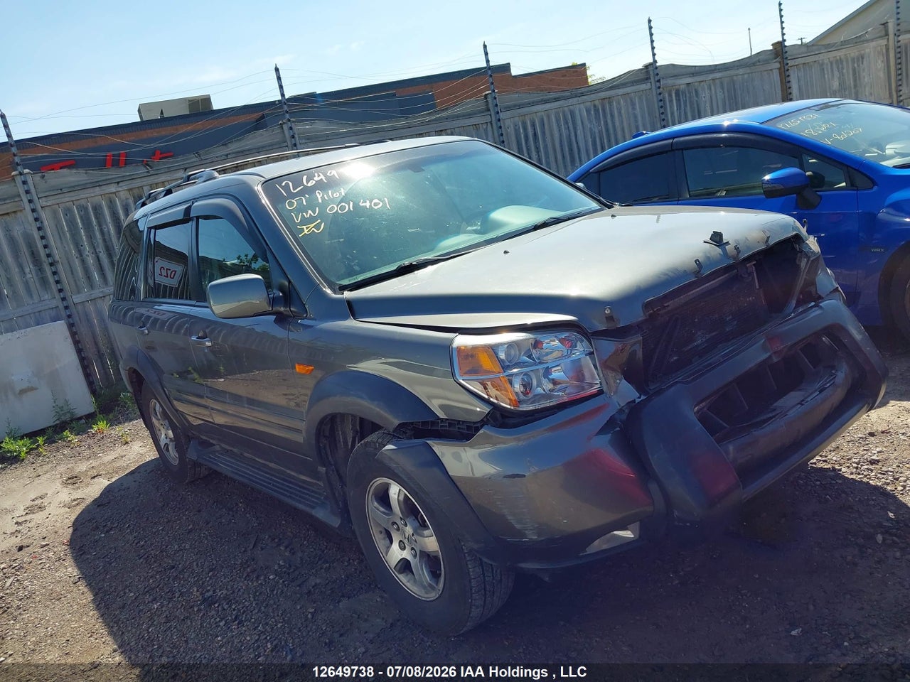 2007 HONDA PILOT EXL thumbnail 7