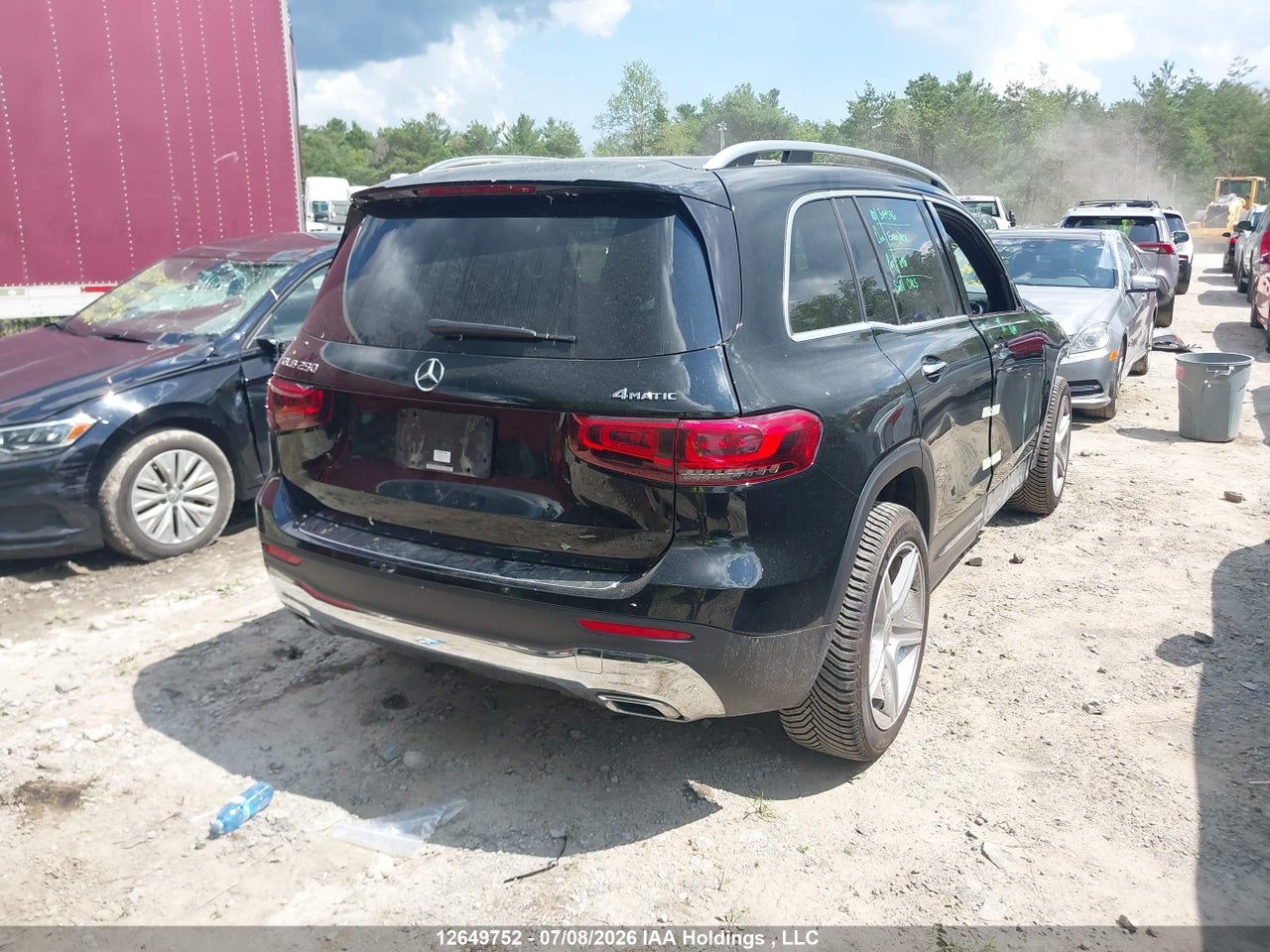 2021 MERCEDES BENZ GLB 250 4MATIC thumbnail 5