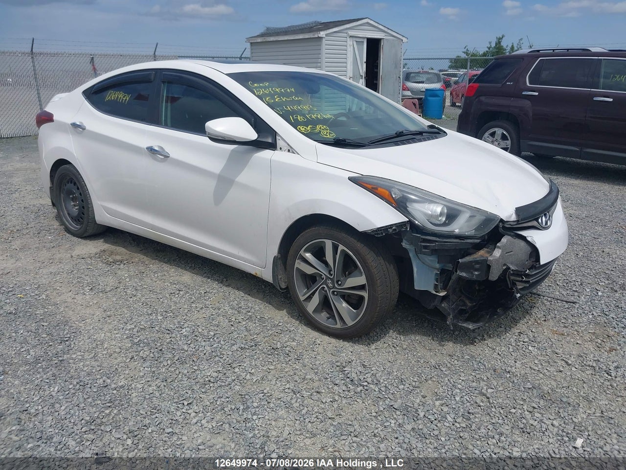 2015 HYUNDAI ELANTRA SE/SPORT/LIMITED thumbnail 2