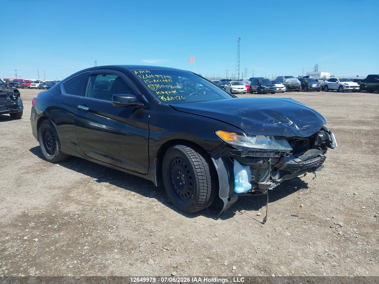 2015 HONDA ACCORD EX thumbnail 2