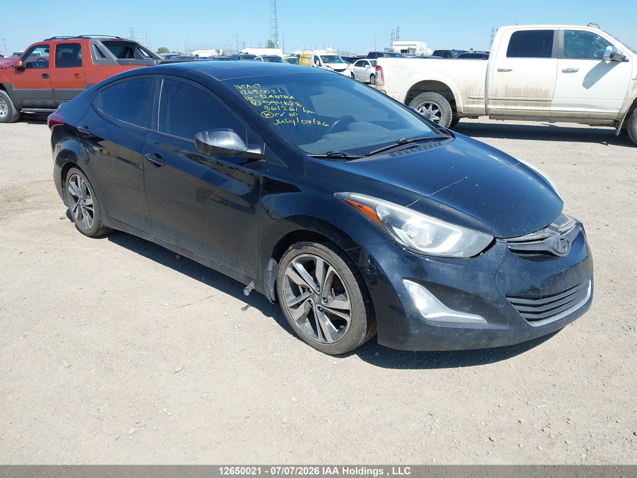 2016 HYUNDAI ELANTRA SE/SPORT/LIMITED thumbnail 2
