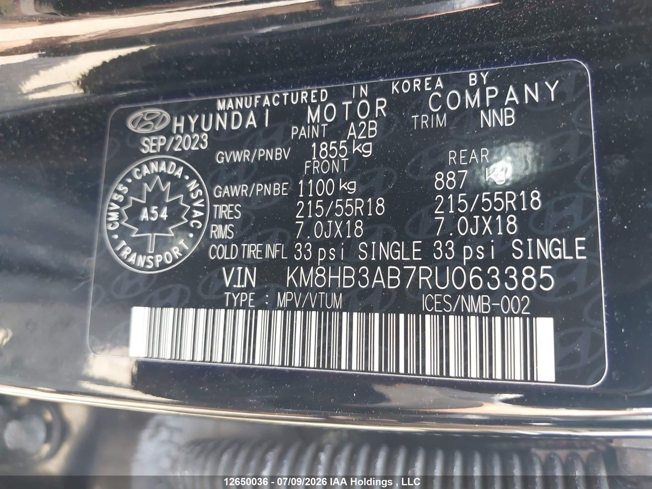2024 HYUNDAI KONA thumbnail 10