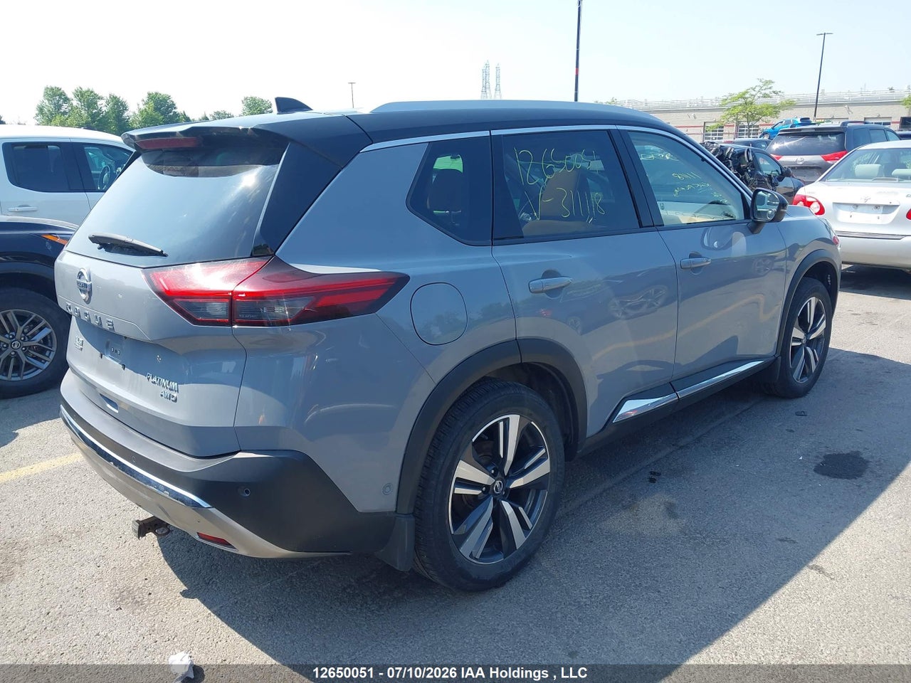 2021 NISSAN ROGUE PLATINUM thumbnail 5