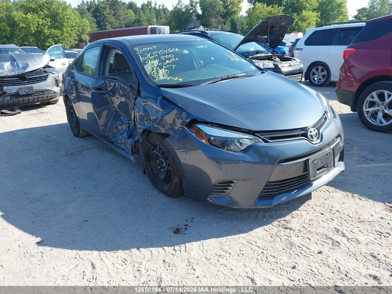 2015 TOYOTA COROLLA thumbnail 2