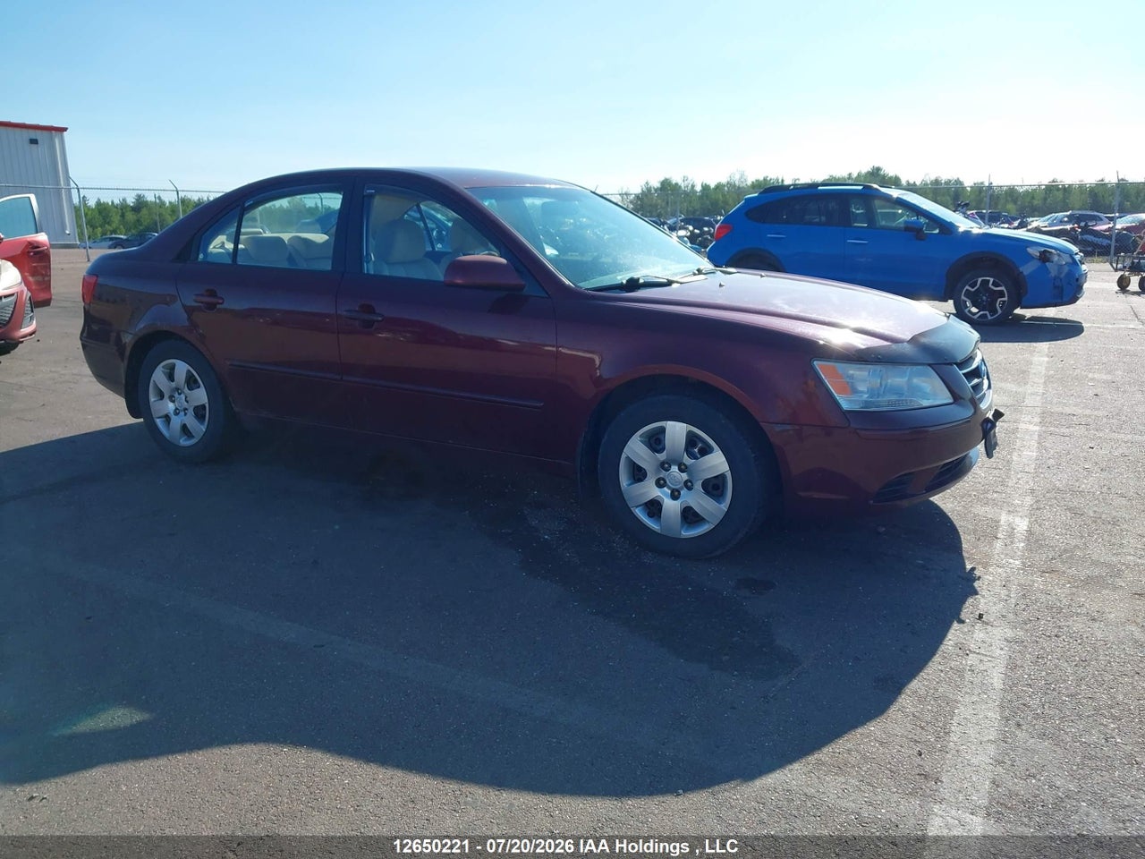 2010 HYUNDAI SONATA GL thumbnail 2