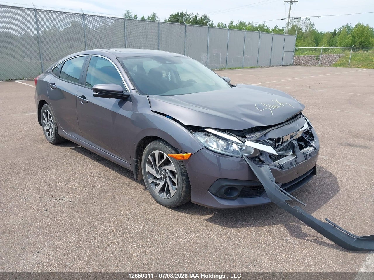 2017 HONDA CIVIC EX thumbnail 2