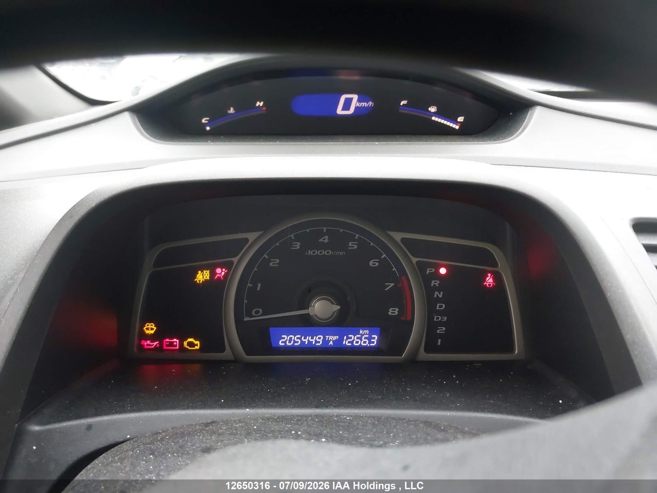 2009 HONDA CIVIC DX/DX-A thumbnail 8