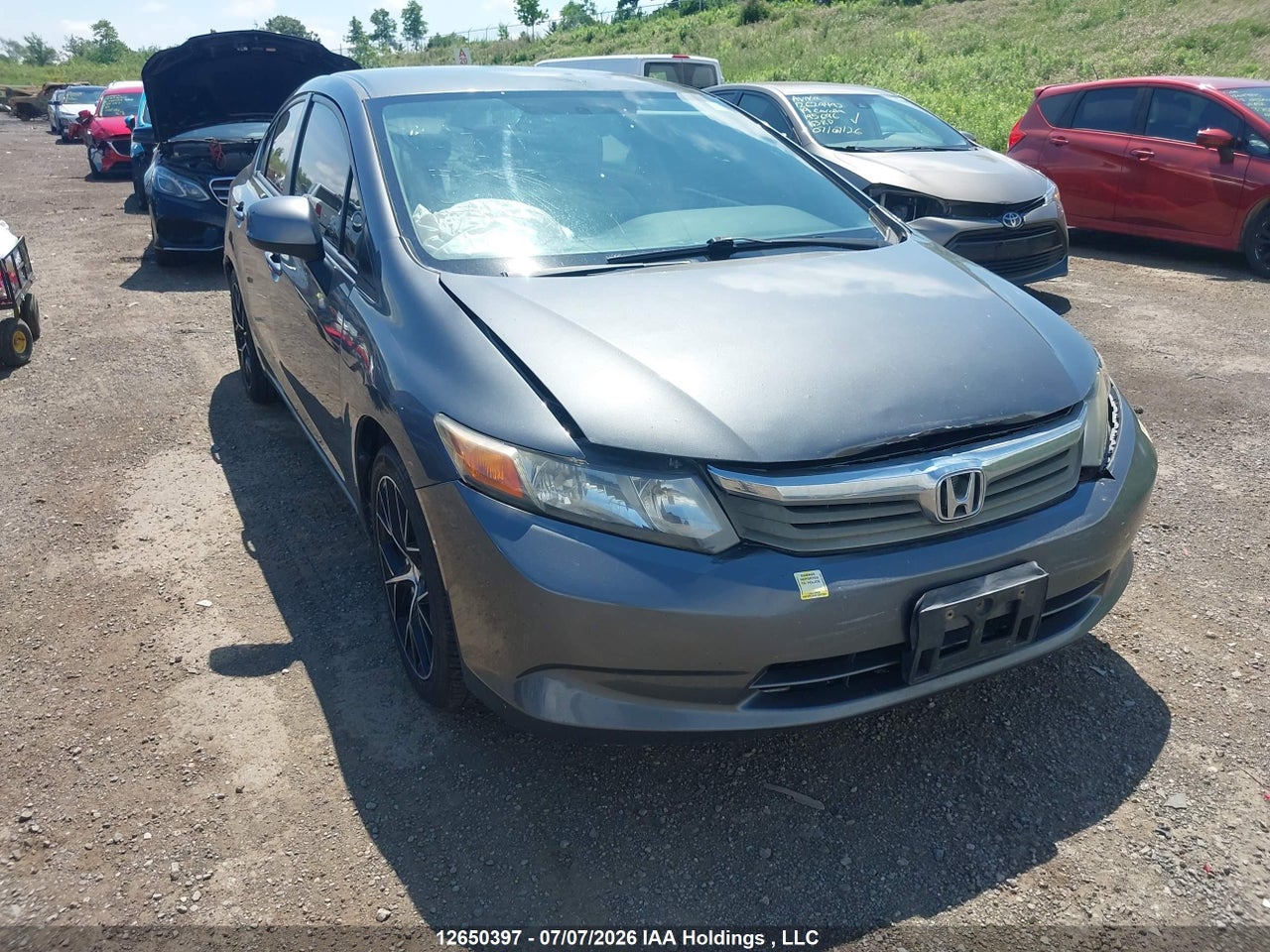 2012 HONDA CIVIC LX thumbnail 2