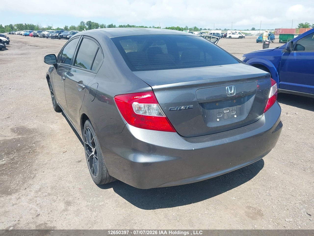 2012 HONDA CIVIC LX thumbnail 4