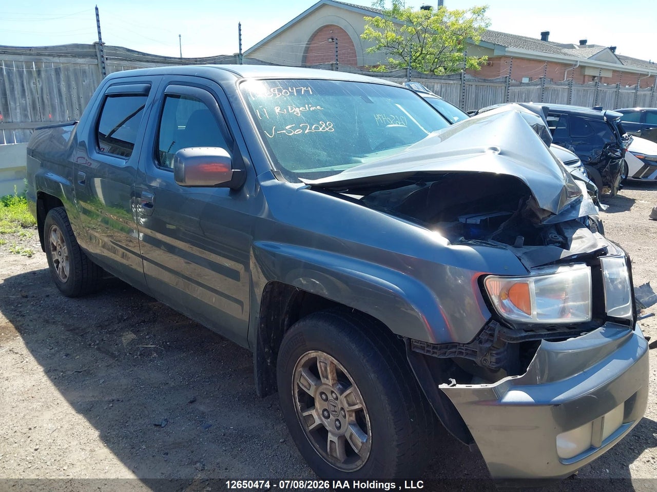 2011 HONDA RIDGELINE EX-L/VP thumbnail 2