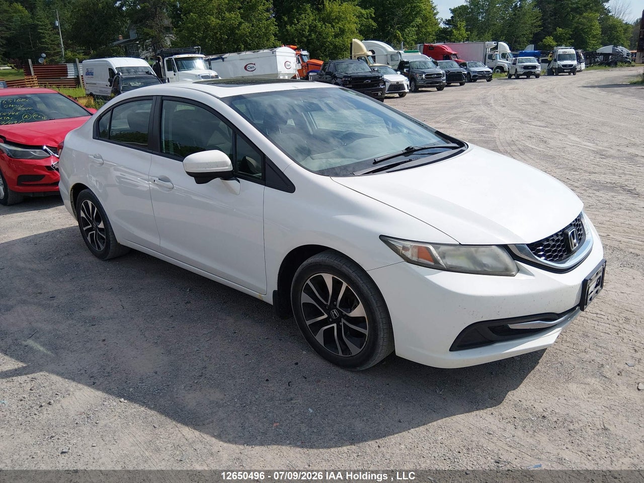 2014 HONDA CIVIC LX thumbnail 2